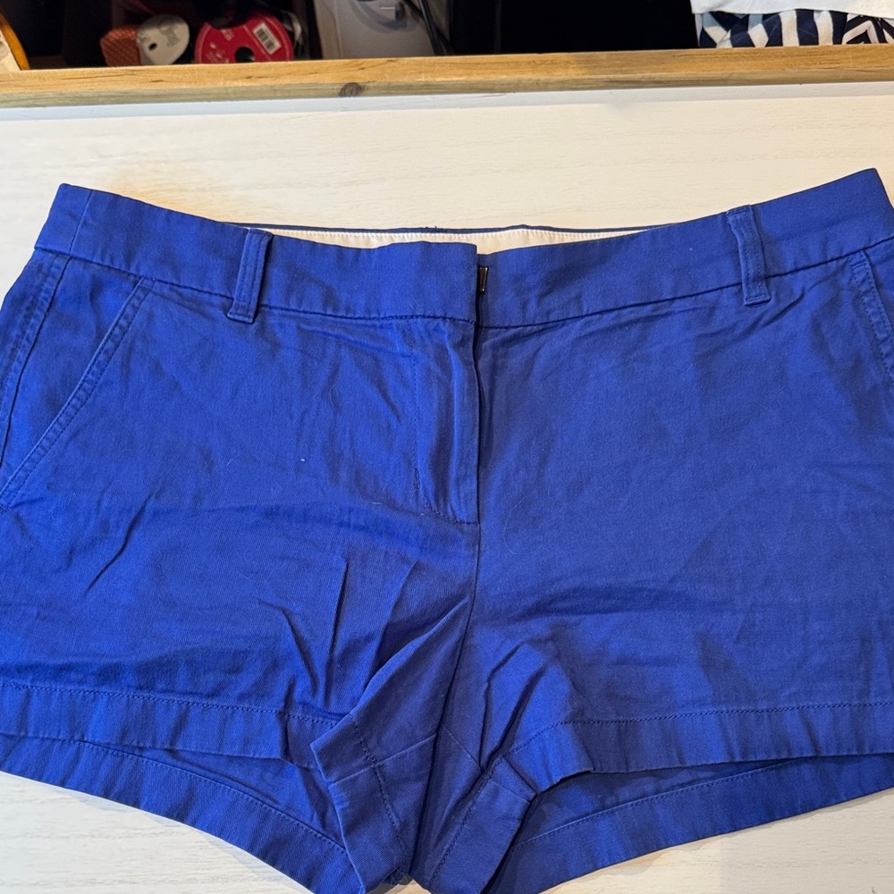 JCrew 3.5” City Short Royal Blue size 12